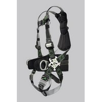 Honeywell RDT-QC-BDP/UBK Miller Universal Revolution Welder's Harness With DualTech Webbing, Removable Belt, Side D-Rings, Pad